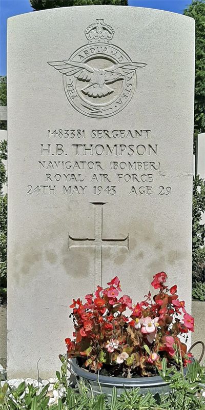 Sgt Harold Blamire Thompson<br/><br /><br />died May 24th, 1943